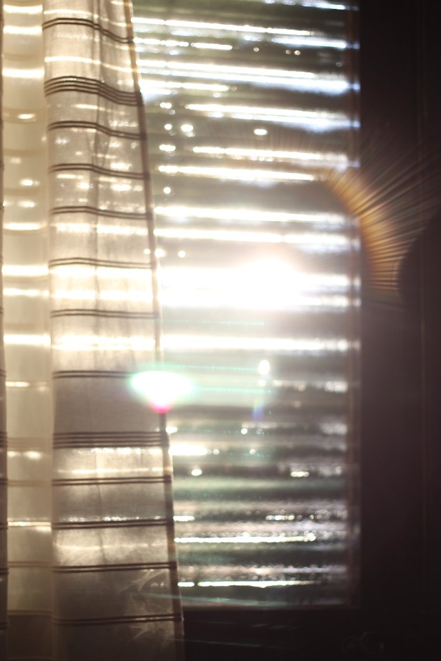 the first rays of sun